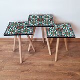 Hanah home Set 3 stočića 3Shp28 Multicolor | ePonuda.com