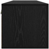vidaXL Omarica na steni Črni hrast 100 x 36.5 x 35 cm Konstruiran les | Shoptok.si