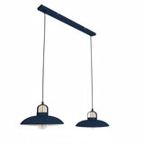  Brilagi - LED Luster na sajli FLAMENGO 2xE27/60W/230V plava | Eponuda.com