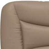  Krevet s madracem boja cappuccina 100 x 200 cm od umjetne kože | shoptok.hr