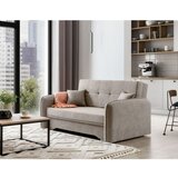 ELTAP Bež sklopiva/s prostorom za odlaganje sofa od šenila 155 cm Laine – | shoptok.hr
