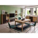 Premium Living Tv-element Jytana, Barva Hrasta, Črna | Shoptok.si