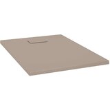 vidaXL Kada za tuš SMC smeđa 100 x 70 cm | Eponuda.com