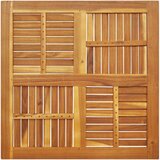 Stolna ploča 90x90x2 2 cm četvrtasta od masivnog drva bagrema | shoptok.hr