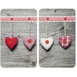 Wenko set od 2 staklena poklopca za &scaron;tednjako Heart, 52 x 30 cm cijene