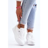 Boto Leather Lace Up Platform Sports Shoes White Merida | Shoptok.si