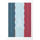  Plakat - Illustration of a Pool Against the French Flag 40x60 Bez okvira s margom | shoptok.hr