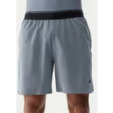 4f Športne kratke hlače WSS24TFSHM493 Siva Regular Fit