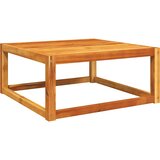  Vrtni stolić 65 x 65 x 29 cm od masivnog bagremovog drva | Eponuda.com