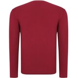 Dewberry T8588 BIKE COLLAR MEN'S SWEATSHIRT-FLAT BURGUNDY | Shoptok.si