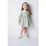 Defacto Regular Fit Flower Long Sleeve Woven Dress | shoptok.hr