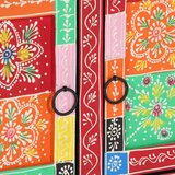  Klub stolić višebojni 90x50x40 cm masivno drvo mango | Shoptok.si