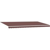 Tenda na ručno uvlačenje s LED smeđa 600 x 300 cm | shoptok.hr