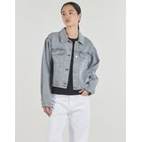 Vero Moda Jeans jakne VMAYA LS DENIM Siva | Shoptok.si