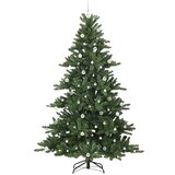 vidaXL Umjetno božićno drvce s nogom with LEDs s stalakom 240cm PVC | shoptok.hr