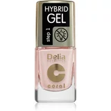 Delia Cosmetics Coral Hybrid Gel gel lak za nohte brez uporabe UV/LED lučke odtenek 120 11 ml