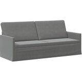 SOFA za 3 osobe Tamnosiva 190 x 81 x 82 cm Baršun | shoptok.hr