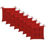  Vrtne stolice s jastucima 8 kom od masivnog drva bagrema | shoptok.hr