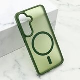 Maska silky magsafe za samsung S921B galaxy S24 5G/ zelena
