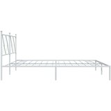 vidaXL metalni okvir za krevet s uzglavljem bijeli 180x200 cm | shoptok.hr