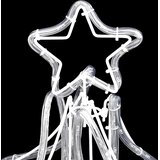  LED sklopiva figura božićnog drvca topla bijela 87 x 87 x 93 cm | shoptok.hr