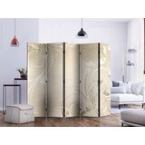 Artgeist PARAVAN 225/172/3 cm bela, ekru | Shoptok.si