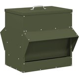  Hranilica za piliće Maslinasto zelena 40,5 x 45 x 41 cm | shoptok.hr