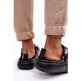 Big Star Women's Shiny Slippers Black | Shoptok.si