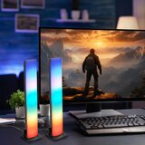  Komplet 2x LED RGB prigušiva stona lampa LED/5W/5V + daljinski upravljač | Eponuda.com