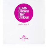 Kallos KJMN Cream Hair Colour Keratin & Argan Oil boja za kosu s keratinom, kolagenom i arganovim uljem nijansa 7.1 Medium Ash Blond 100 ml | shoptok.hr