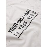 Ombre Men's printed t-shirt with round neckline - white | shoptok.hr