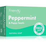 Friendly Soap Natural Soap Peppermint & Poppy Seeds naravno milo 95 g Cene