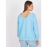 FANCY Sweatshirt-FA-BL-7754.55P-light blue | Shoptok.si