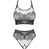Obsessive K103 - fleksibilni, otvoreni mrežasti set (crni) - SL | shoptok.hr