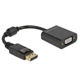 Delock 61006 DisplayPort / VGA adapter [1x muški konektor DisplayPort - 1x 15-polni ženski konektor D-Sub] crna 0.15 m | Eponuda.ba