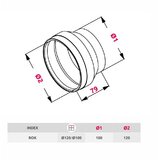 AWENTA ROK ventilacioni reducir fi120-100 | ePonuda.com