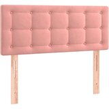 Box spring krevet s madracem ružičasti 90x200 cm baršunasti | shoptok.hr