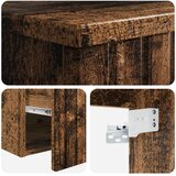 Umivaonik s policom za zid Staro drvo 49 x 44,5 x 66 cm | shoptok.hr