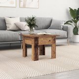 vidaXL Stolić za kavu Staro drvo 55 x 55 x 42 cm | shoptok.hr