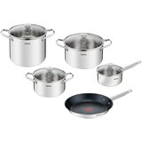 Tefal Set posuđa od nehrđajućeg čelika 9 kom Cook Eat - Cijene