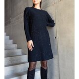  Black shimmering midi dress Kadyra | Shoptok.si