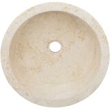  Umivaonik krem Ø 40 x 15 cm mramorni | shoptok.hr