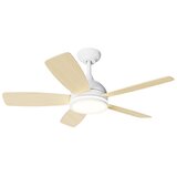  Aigostar-LED prigušiva plafonski ventilator 20W/230V 2700-6500K 132cm+daljinski upravljač bela/bež. | Eponuda.com