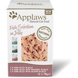 Applaws Jelly Pouch miješano pakiranje 12 x 70 g - Izbor ribe (3 vrste) Cijene