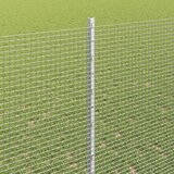 Zavarena žičana ograda s postom 25 x 1,4 m Srebrna Mreža | shoptok.hr