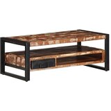  Višebojni stolić za kavu 90x50x36 cm puno drvo obrađeno | Shoptok.si