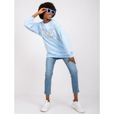 ex moda Sweatshirt-EM-BL-719.36-light blue | shoptok.hr