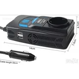 smart car power inverter 150W – inverter 12V na 220V sa usb izlazom
