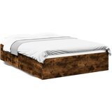 vidaXL Okvir kreveta boja hrasta 140 x 200 cm od konstruiranog drva Cijene