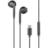 Oem BigBen, Lahke in kompaktne slušalke USB-C z mikrofonom in 3 gumbi, Črna, (5000231569) | Shoptok.si